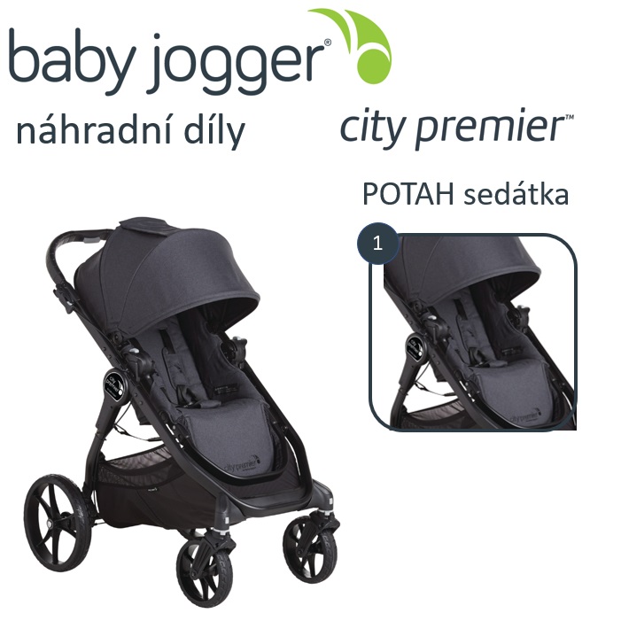 BabyJogger POTAH sedátka City Premier granite